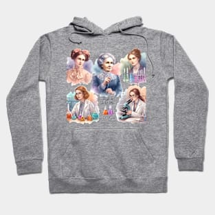 Pioneering Woman Scientist - Fierce Inspiration Hoodie